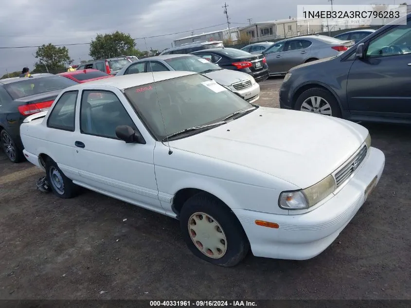 1994 Nissan Sentra E/Xe/Se/Le VIN: 1N4EB32A3RC796283 Lot: 40331961