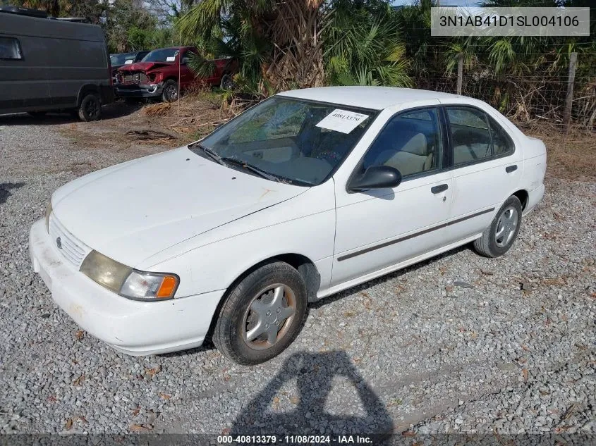 1995 Nissan Sentra Xe/Gxe/Gle VIN: 3N1AB41D1SL004106 Lot: 40813379