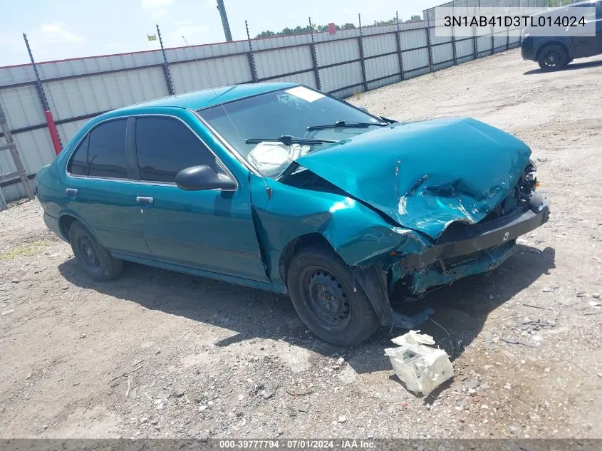 3N1AB41D3TL014024 1996 Nissan Sentra Xe/Gxe