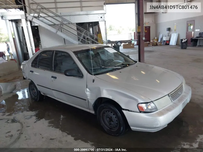 1996 Nissan Sentra E/Xe/Gxe/Gle VIN: 1N4AB41D9TC801476 Lot: 39993700