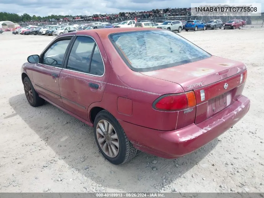 1N4AB41D7TC775508 1996 Nissan Sentra E/Xe/Gxe/Gle