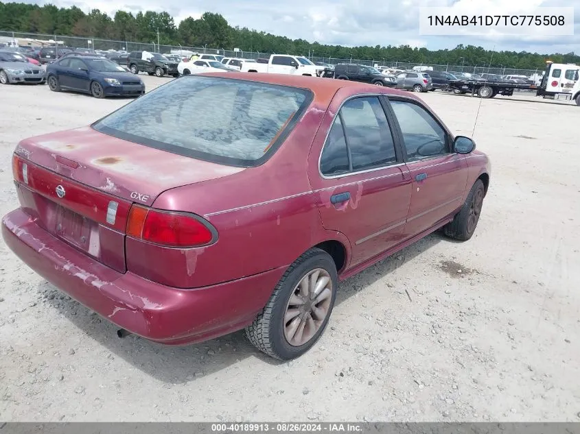 1N4AB41D7TC775508 1996 Nissan Sentra E/Xe/Gxe/Gle