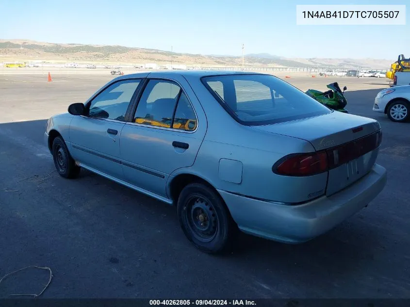 1N4AB41D7TC705507 1996 Nissan Sentra E/Xe/Gxe/Gle