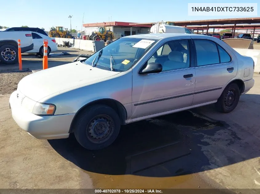 1996 Nissan Sentra E/Xe/Gxe/Gle VIN: 1N4AB41DXTC733625 Lot: 40702078