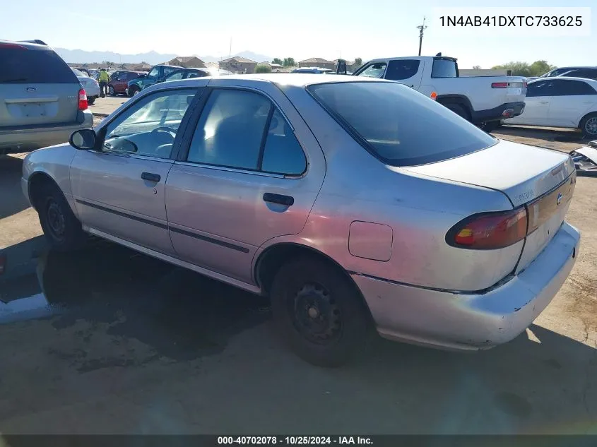 1996 Nissan Sentra E/Xe/Gxe/Gle VIN: 1N4AB41DXTC733625 Lot: 40702078