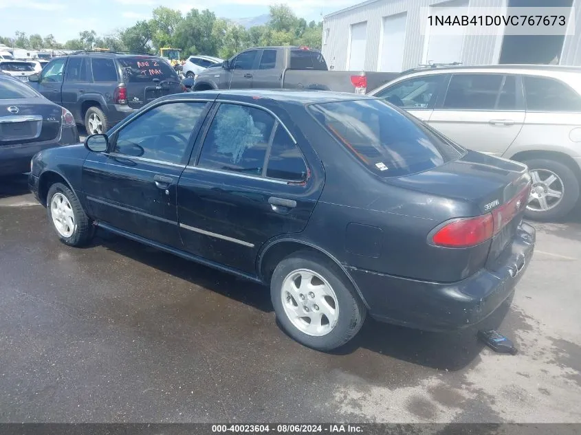 1997 Nissan Sentra Gle/Gxe/Xe VIN: 1N4AB41D0VC767673 Lot: 40023604