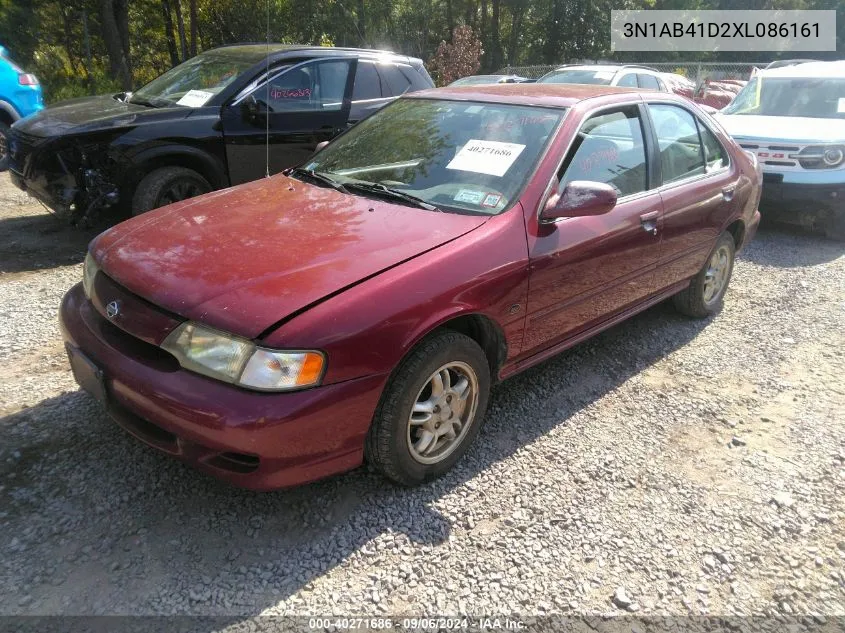 3N1AB41D2XL086161 1999 Nissan Sentra Gxe/Xe