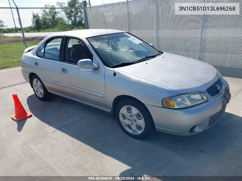 3N1CB51D13L696268 2003 Nissan Sentra Gxe