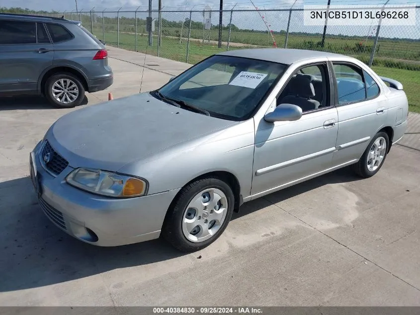 3N1CB51D13L696268 2003 Nissan Sentra Gxe