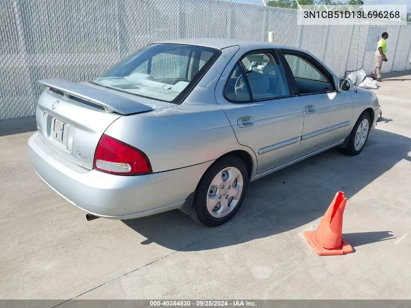 3N1CB51D13L696268 2003 Nissan Sentra Gxe