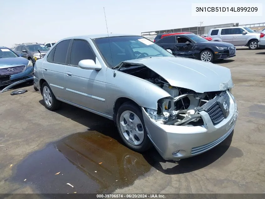 3N1CB51D14L899209 2004 Nissan Sentra 1.8/1.8S