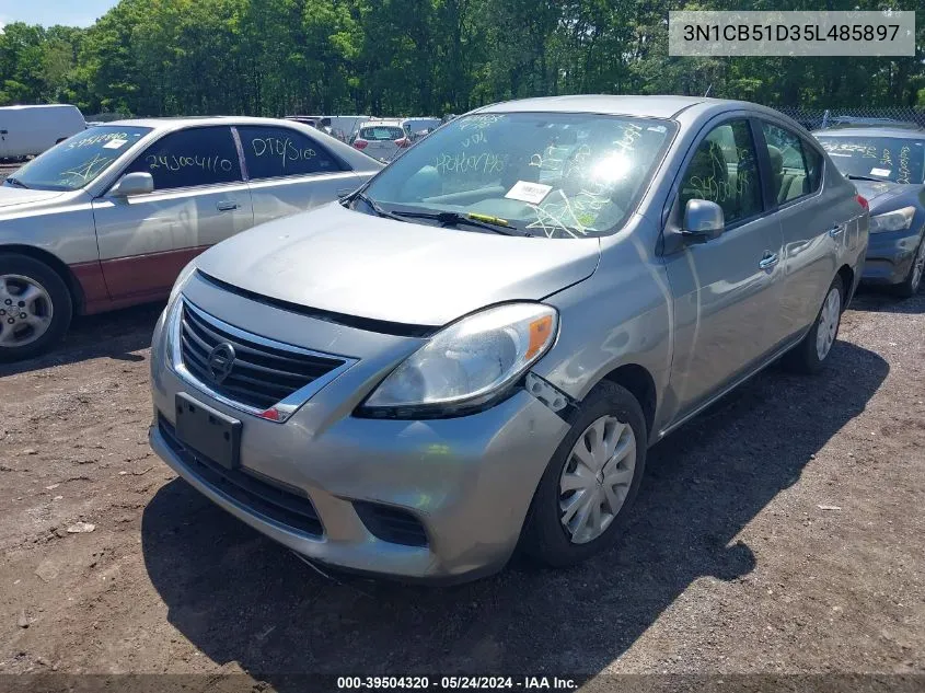 2005 Nissan Sentra 1.8S VIN: 3N1CB51D35L485897 Lot: 39504320