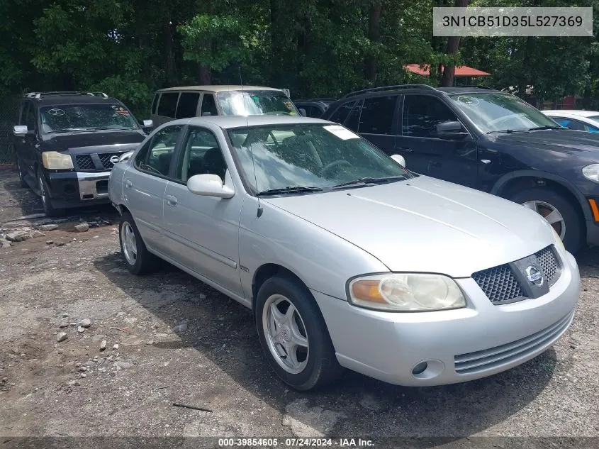 3N1CB51D35L527369 2005 Nissan Sentra 1.8S