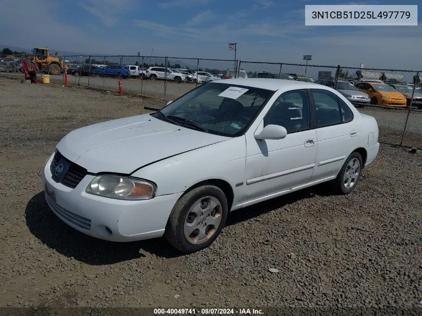 3N1CB51D25L497779 2005 Nissan Sentra 1.8S