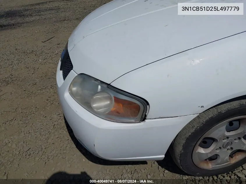 3N1CB51D25L497779 2005 Nissan Sentra 1.8S