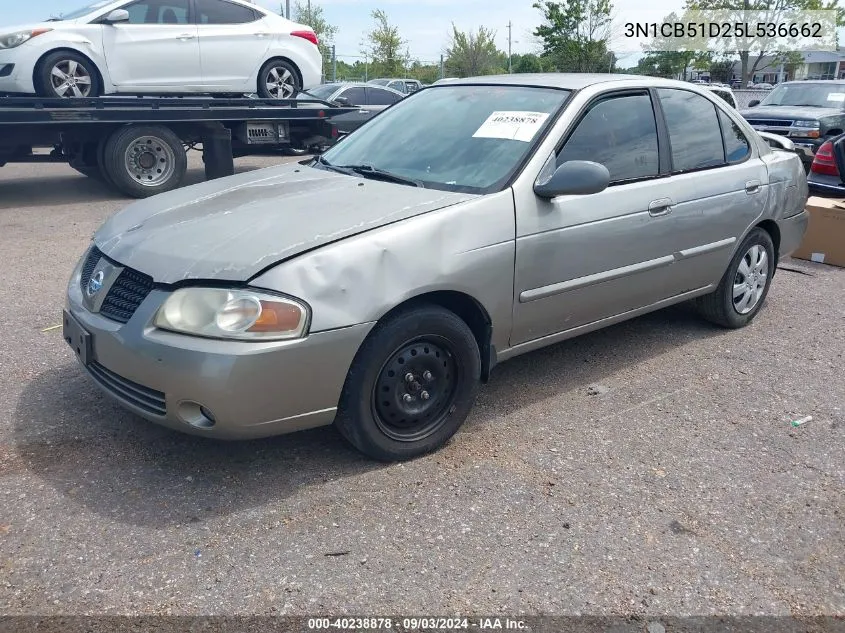 3N1CB51D25L536662 2005 Nissan Sentra 1.8S