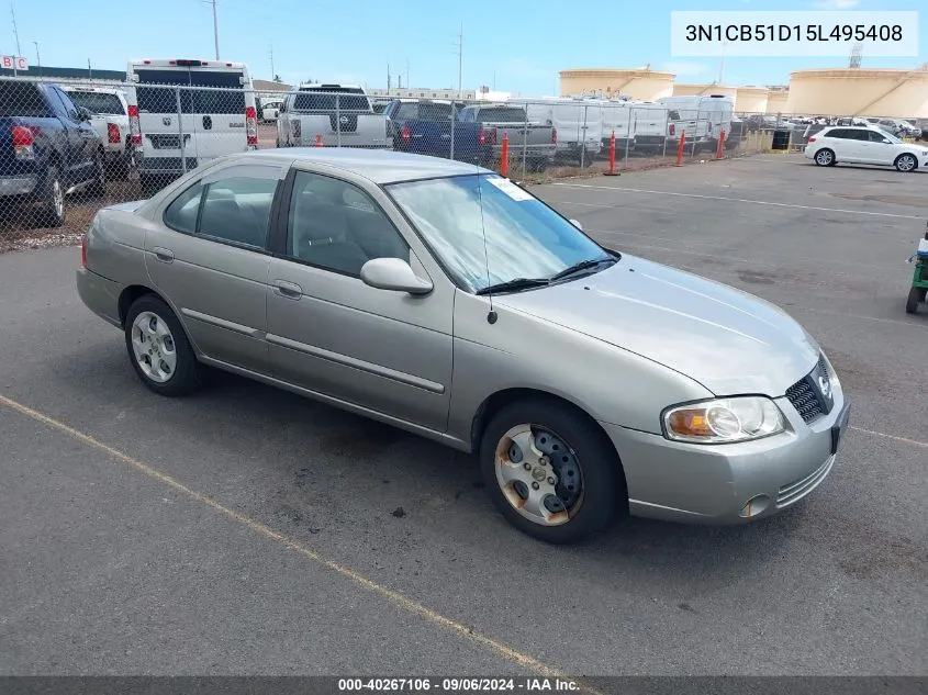 3N1CB51D15L495408 2005 Nissan Sentra 1.8S