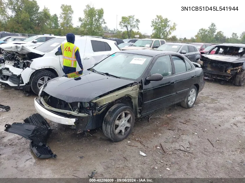 3N1CB51D45L541944 2005 Nissan Sentra 1.8S