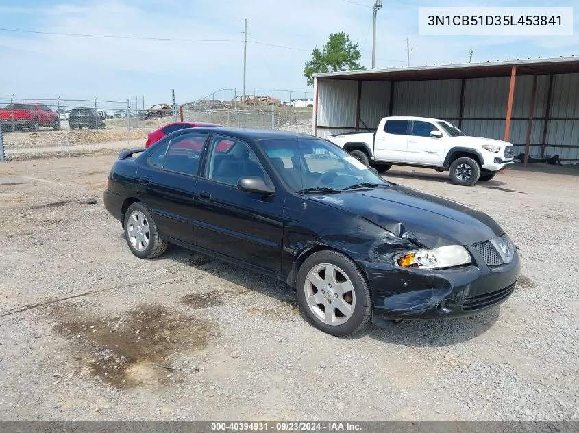 2005 Nissan Sentra 1.8S VIN: 3N1CB51D35L453841 Lot: 40394931