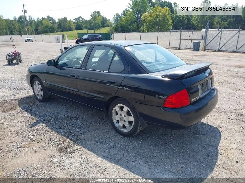 2005 Nissan Sentra 1.8S VIN: 3N1CB51D35L453841 Lot: 40394931