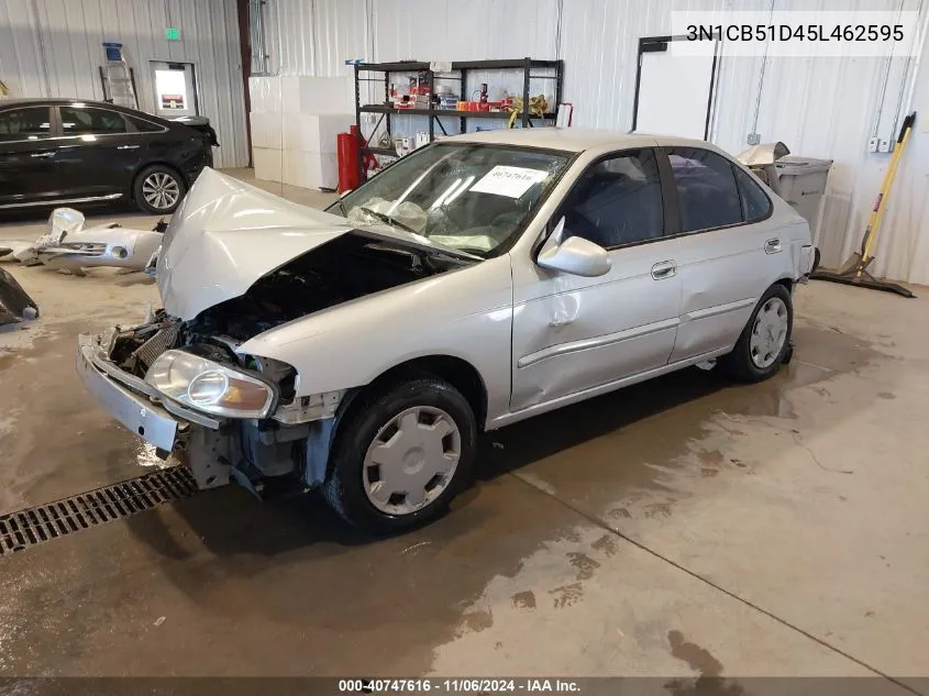 2005 Nissan Sentra 1.8S VIN: 3N1CB51D45L462595 Lot: 40747616