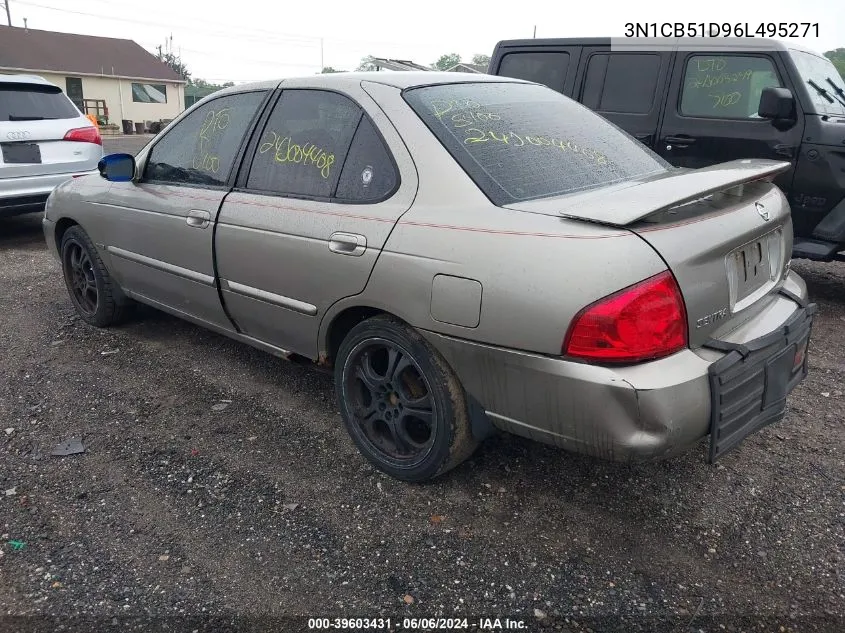 3N1CB51D96L495271 2006 Nissan Sentra 1.8S