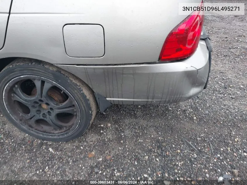 3N1CB51D96L495271 2006 Nissan Sentra 1.8S