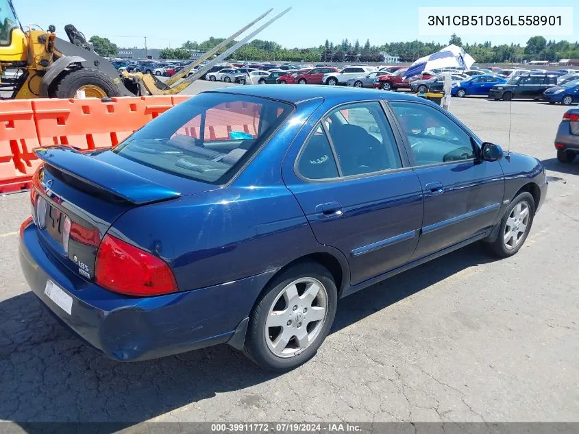 3N1CB51D36L558901 2006 Nissan Sentra 1.8S