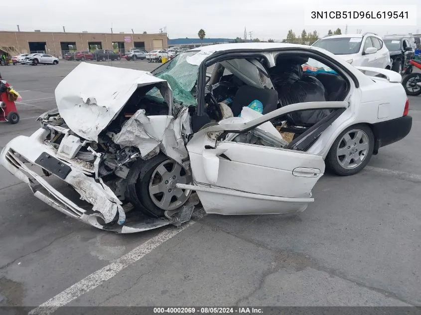 3N1CB51D96L619541 2006 Nissan Sentra 1.8S