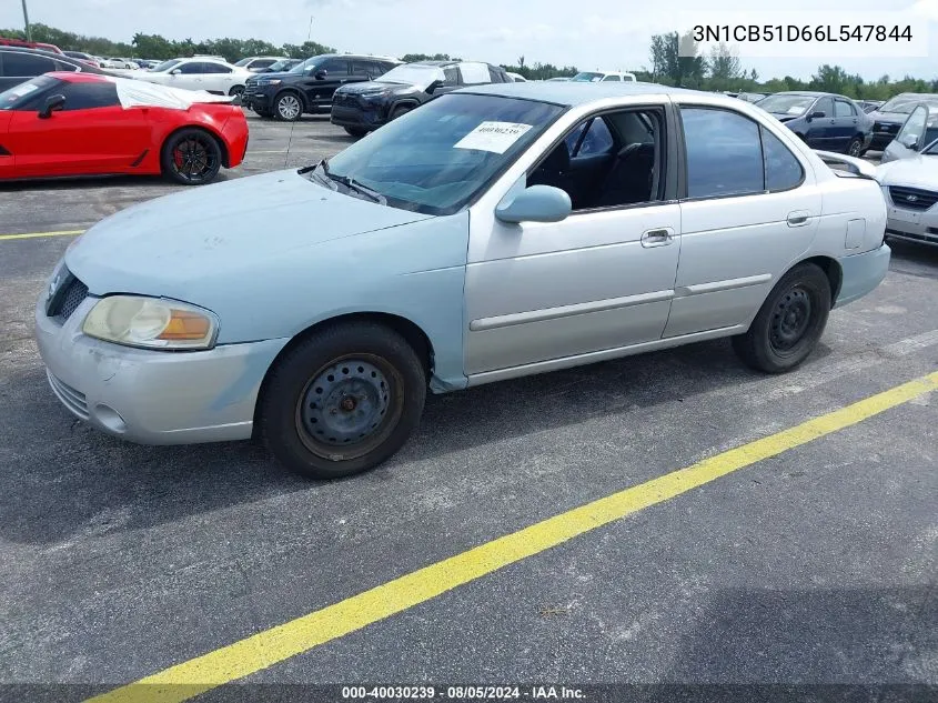 3N1CB51D66L547844 2006 Nissan Sentra 1.8S