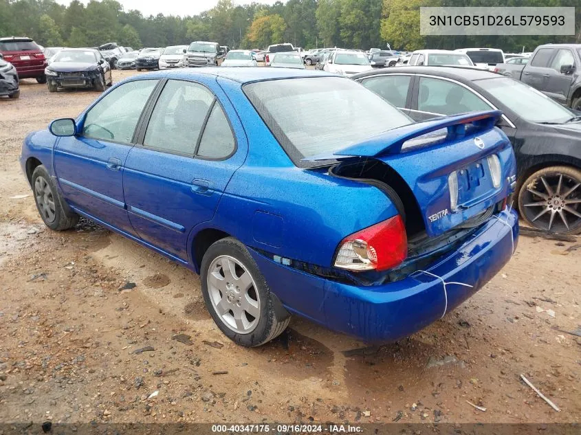 3N1CB51D26L579593 2006 Nissan Sentra 1.8/1.8S