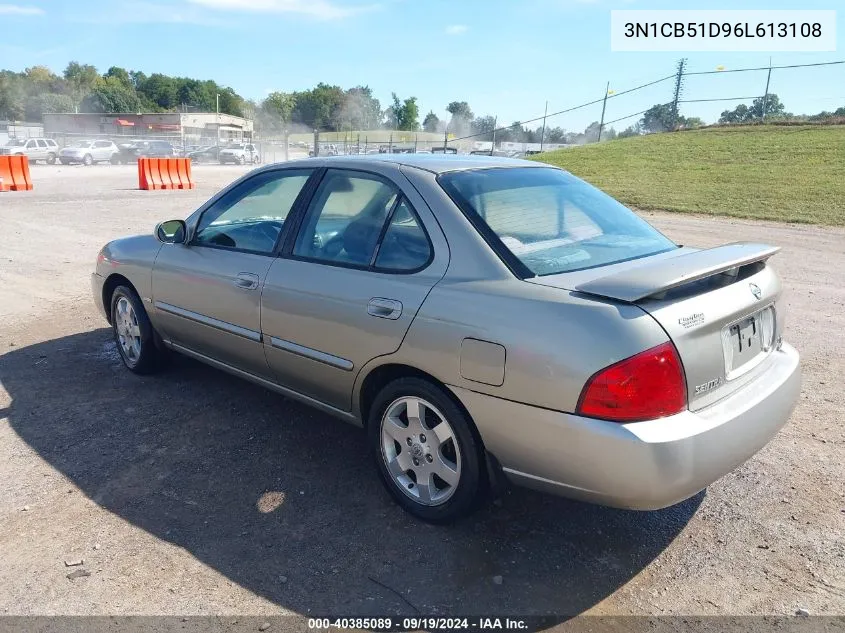 3N1CB51D96L613108 2006 Nissan Sentra 1.8S