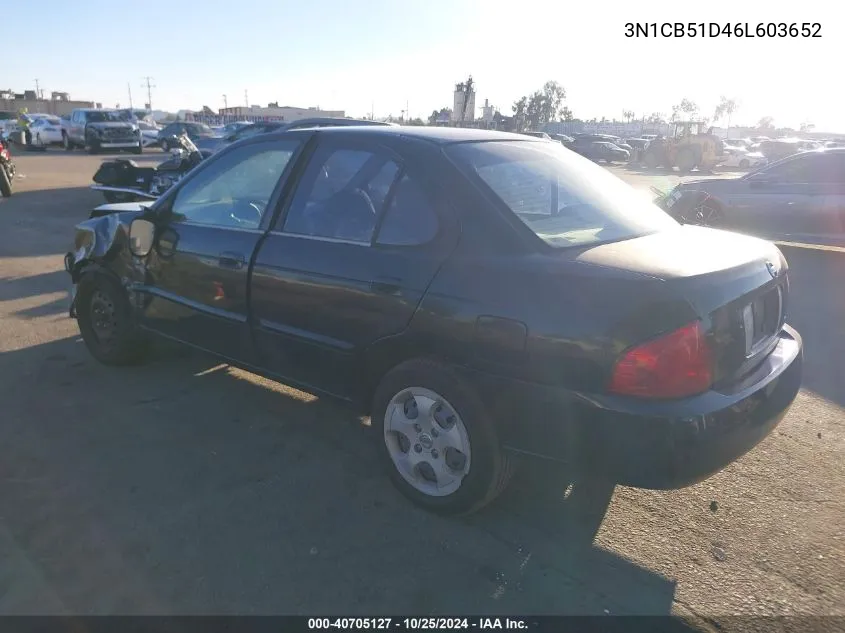 3N1CB51D46L603652 2006 Nissan Sentra 1.8/1.8S