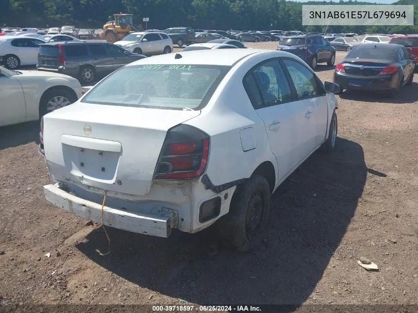 3N1AB61E57L679694 2007 Nissan Sentra 2.0