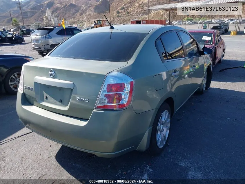 3N1AB61E37L630123 2007 Nissan Sentra 2.0S