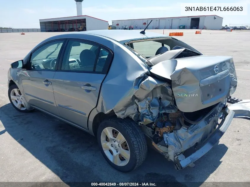 3N1AB61E47L666063 2007 Nissan Sentra 2.0S