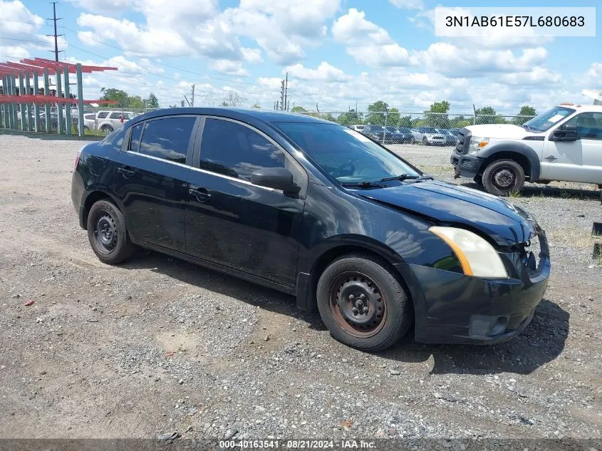 3N1AB61E57L680683 2007 Nissan Sentra 2.0