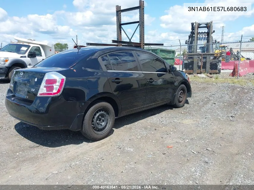 3N1AB61E57L680683 2007 Nissan Sentra 2.0