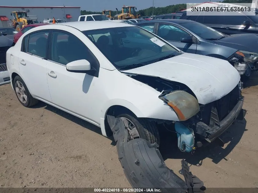 3N1AB61E67L636613 2007 Nissan Sentra 2.0S