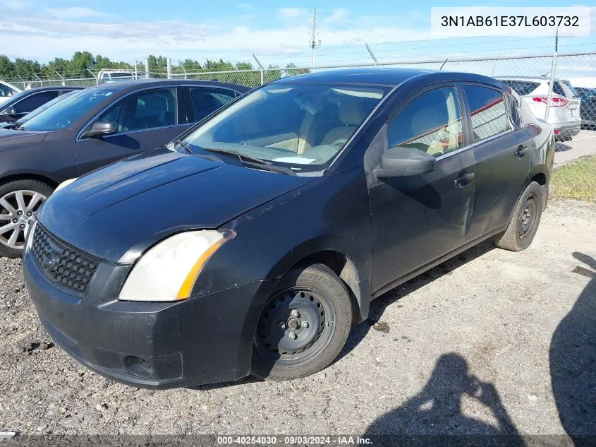 3N1AB61E37L603732 2007 Nissan Sentra 2.0