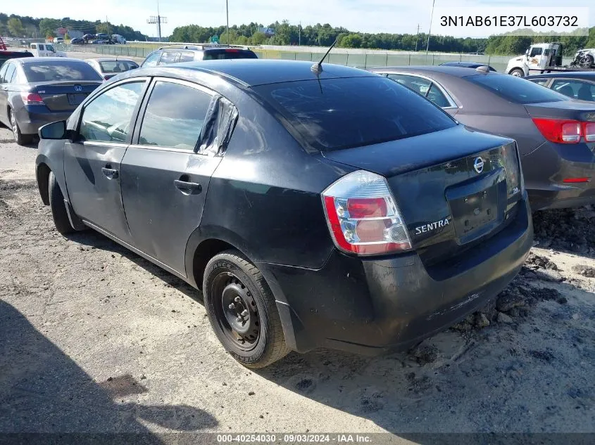 3N1AB61E37L603732 2007 Nissan Sentra 2.0