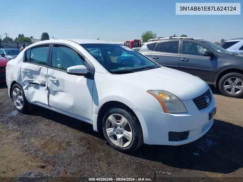 3N1AB61E87L624124 2007 Nissan Sentra 2.0S