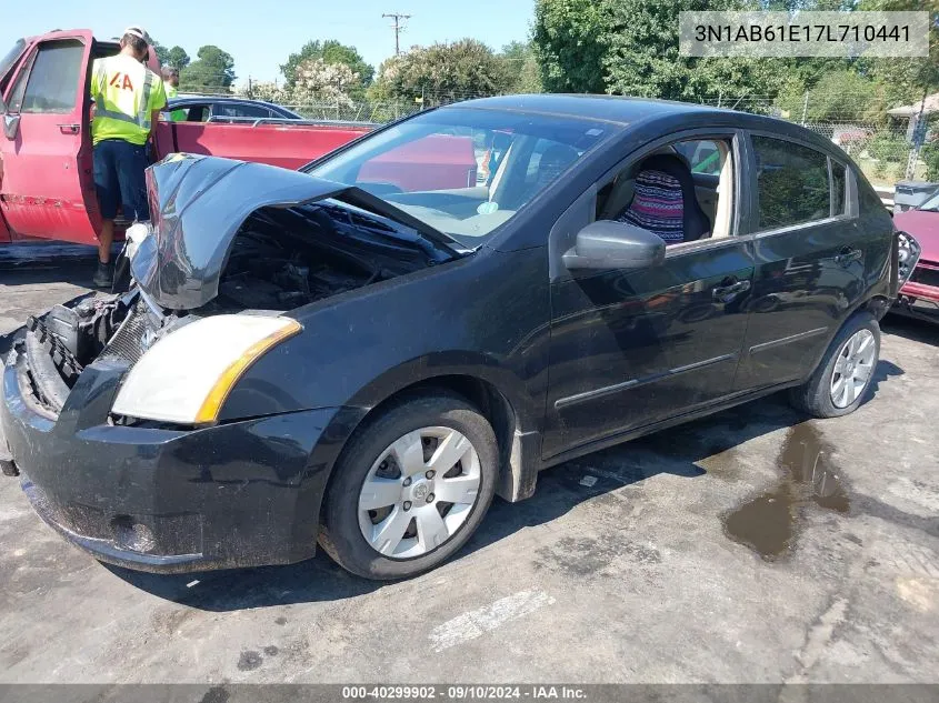 2007 Nissan Sentra 2.0 VIN: 3N1AB61E17L710441 Lot: 40299902