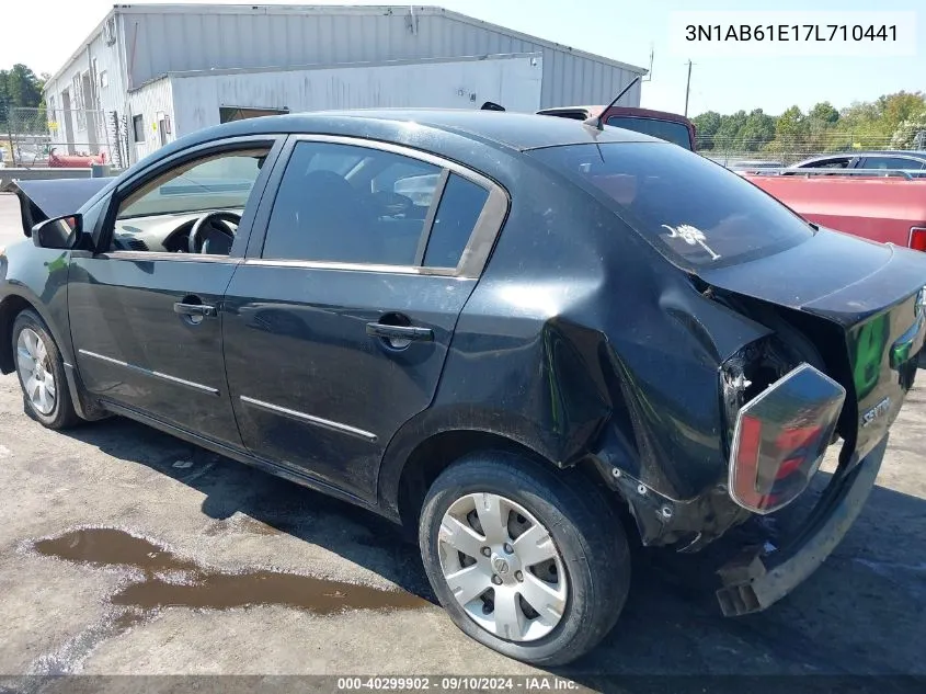 2007 Nissan Sentra 2.0 VIN: 3N1AB61E17L710441 Lot: 40299902