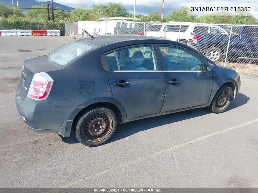 3N1AB61E57L615350 2007 Nissan Sentra 2.0S