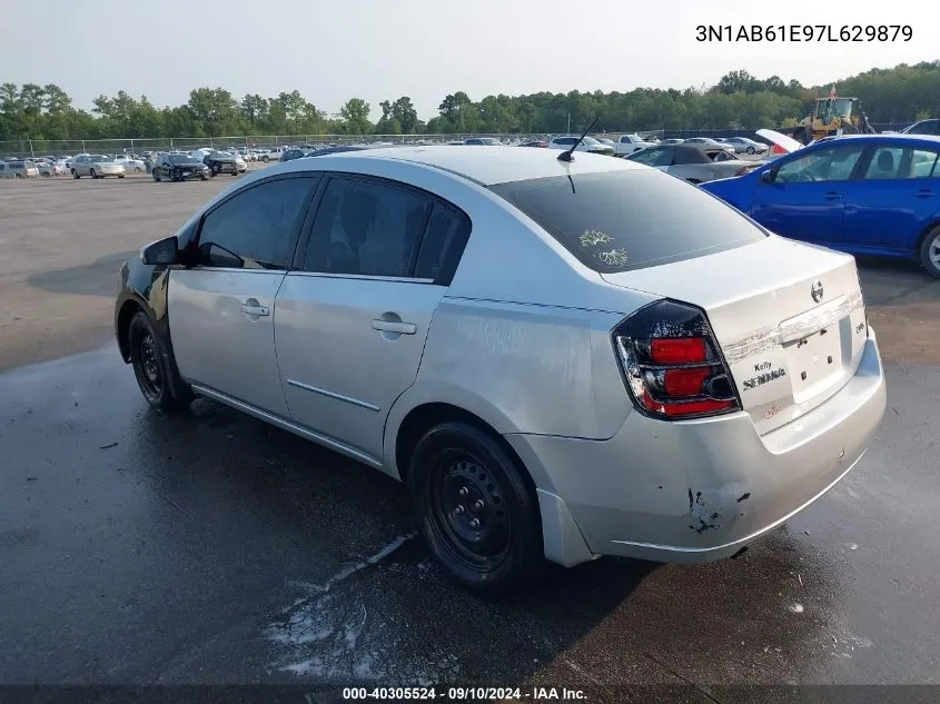 2007 Nissan Sentra 2.0 S VIN: 3N1AB61E97L629879 Lot: 40305524