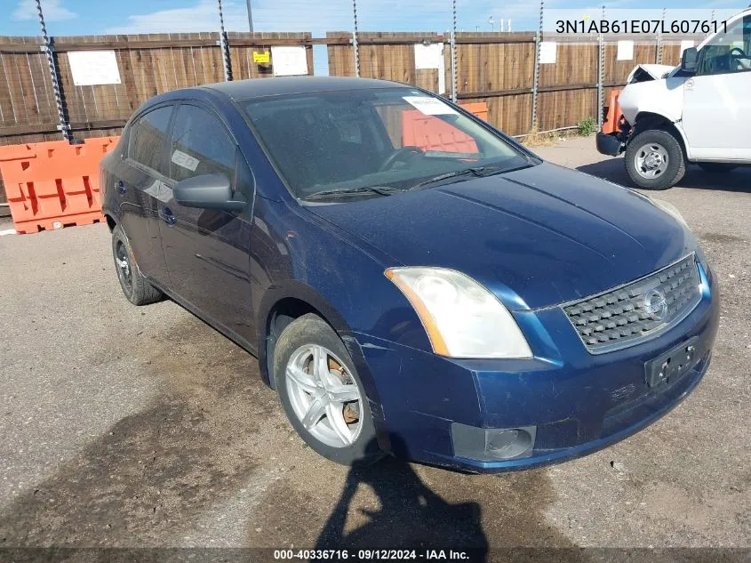 3N1AB61E07L607611 2007 Nissan Sentra 2.0