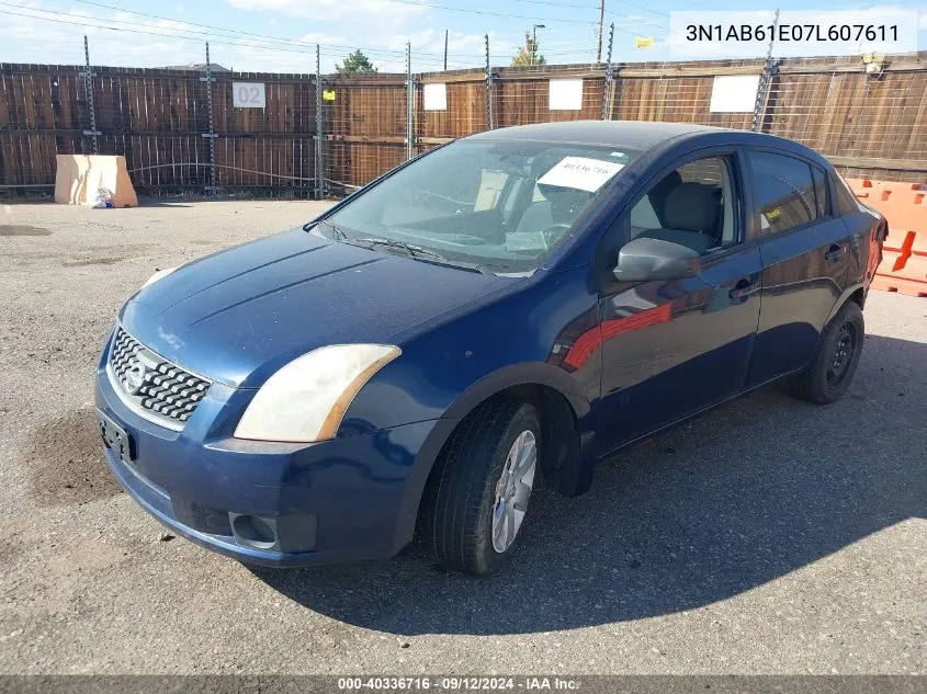 3N1AB61E07L607611 2007 Nissan Sentra 2.0