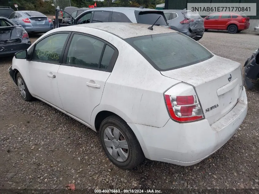 3N1AB61E771770841 2007 Nissan Sentra 2.0/2.0S/2.0Sl