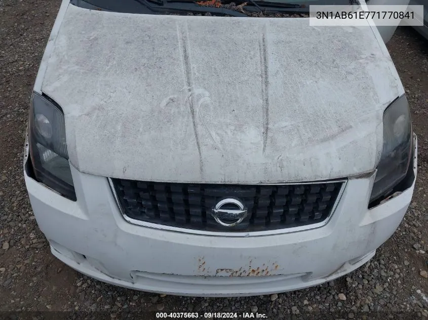 3N1AB61E771770841 2007 Nissan Sentra 2.0/2.0S/2.0Sl